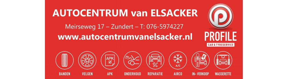 Autocentrum van Elsacker - Zundert (Profile Tyrecenter en Specialist in OPEL) - Contact