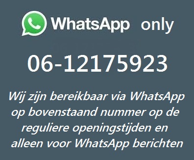 Neem contact op via WhatsApp